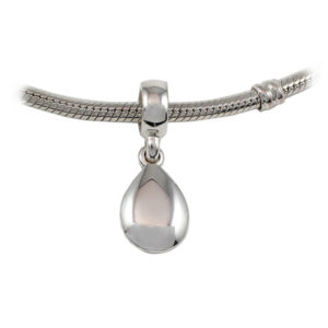 Eternity Tear Drop Charm